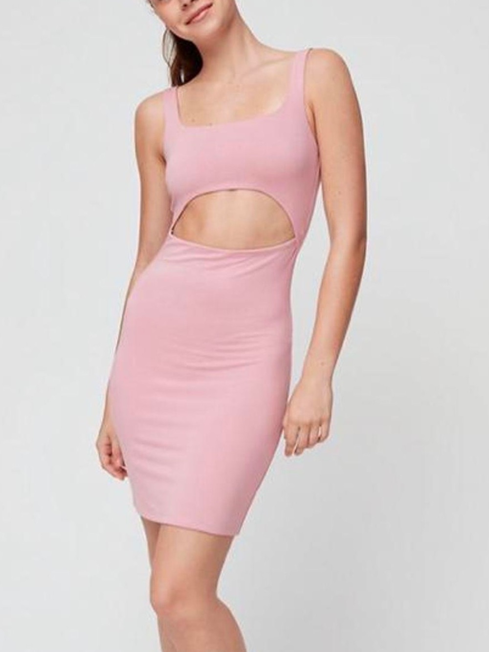 Aritzia Tank Dress with Front Cutout